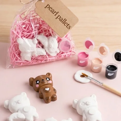 Teddy Bear Art Kit Combo
